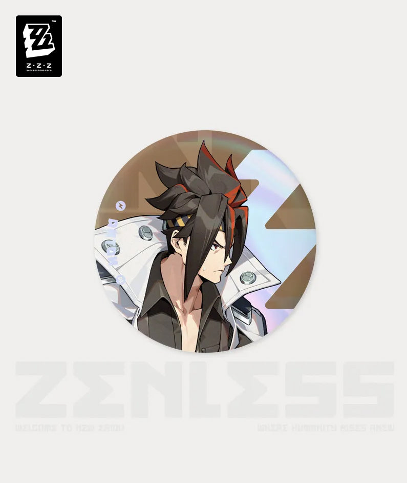 Zenless Zone Zero Temporal Frequencies Series Tinplate Badge