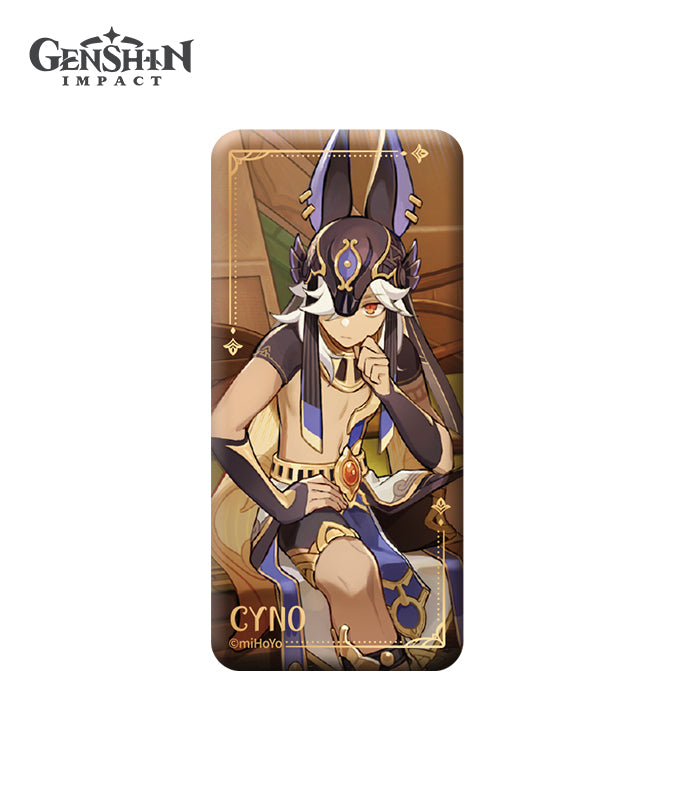 Genshin Impact Theme Character Rectangle Badge Furina