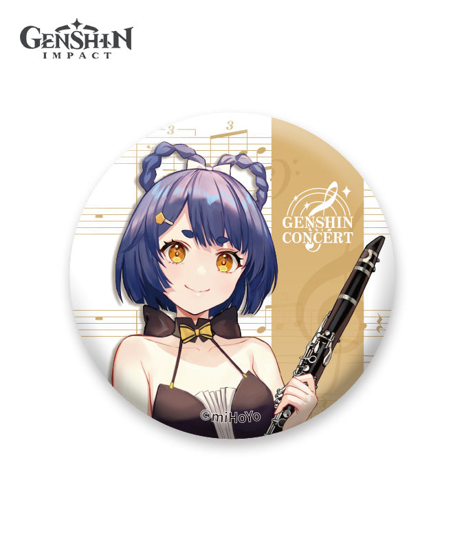 [Official Merchandise] Genshin Symphony Into A Dream Chibi Character Badge