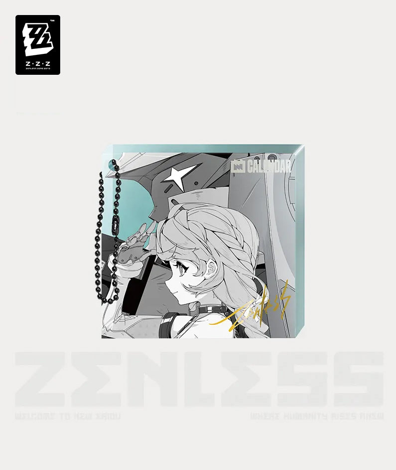 [Official Merch] Zenless Zone Zero Temporal Frequencies Series Thick Acrylic Charm
