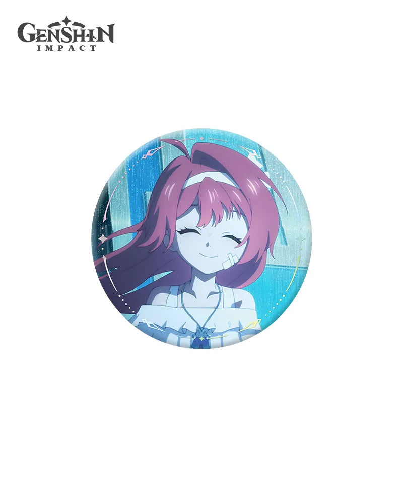 [Official Merchandise] Genshin Impact Arlecchino The Song Burning in the Embers Badges / Bookmark