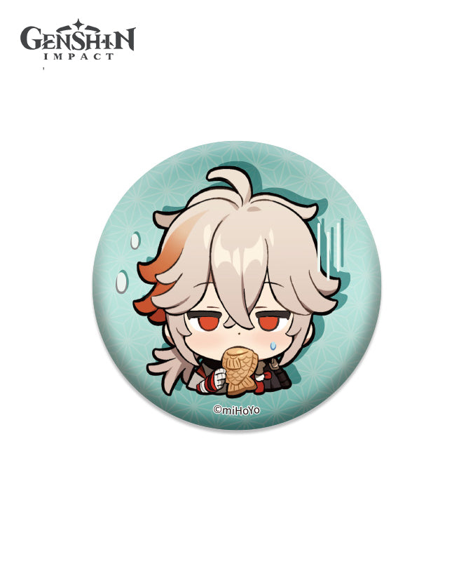 Genshin Impact Theme Chibi Expression Sticker Badges