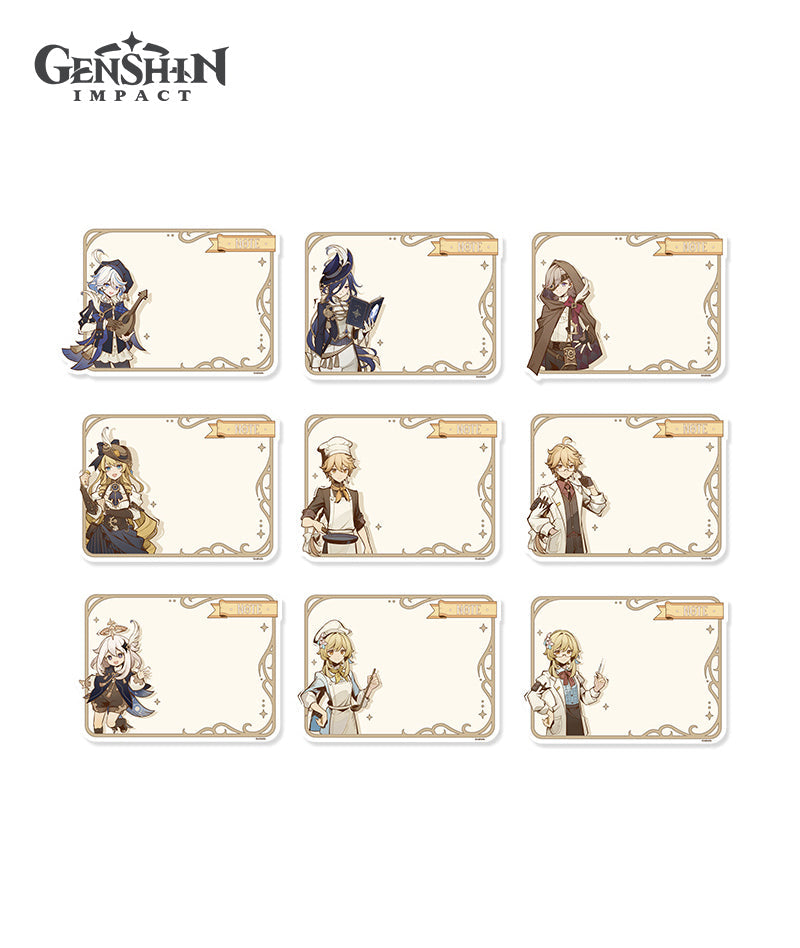 [Official Merchandise] Genshin Impact Clorinde Shadow Hunting Merch: Badge, Stand, Fridge Magnet