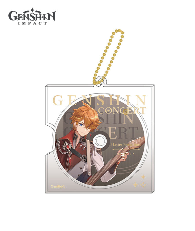 [Official Merchandise] Genshin Concert 2023 Melodies of an Endless Journey: Character CD-Style Keychain Charms
