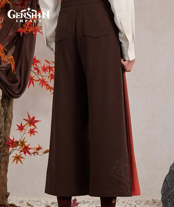 [Official Merchandise] Kaedehara Kazuha Impression Clothing Wide-Leg Pants Fashion Overalls
