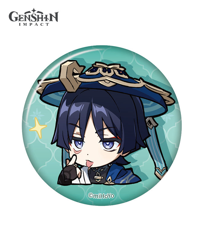 Genshin Impact Chibi Expression Sticker Badges Sumeru