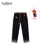 [Official Merchandise] Diluc Impression Clothing Jeans
