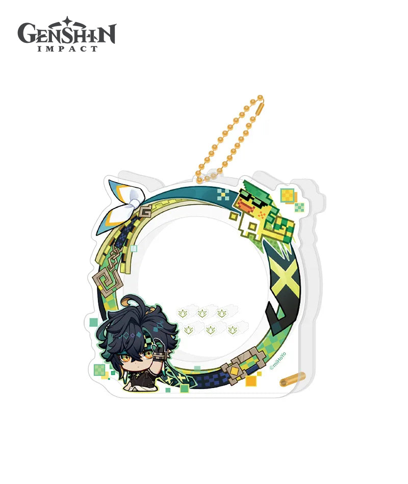 [Official Merchandise] Genshin Impact Avatar Frame Series Acrylic Badge Holders