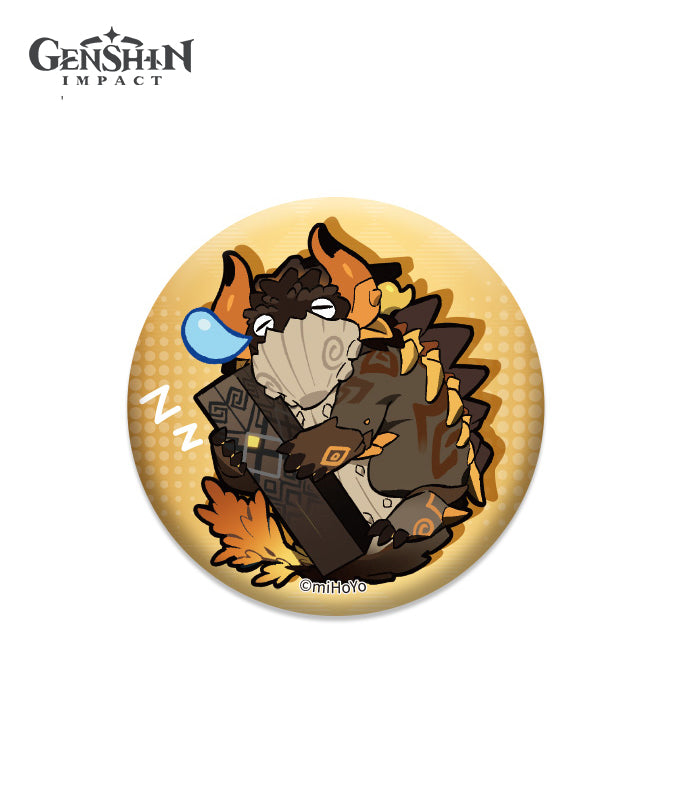 Genshin Impact Theme Chibi Expression Sticker Badges