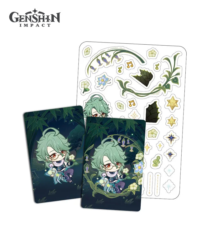 Genshin Impact Starlit Letter Trading Card Set