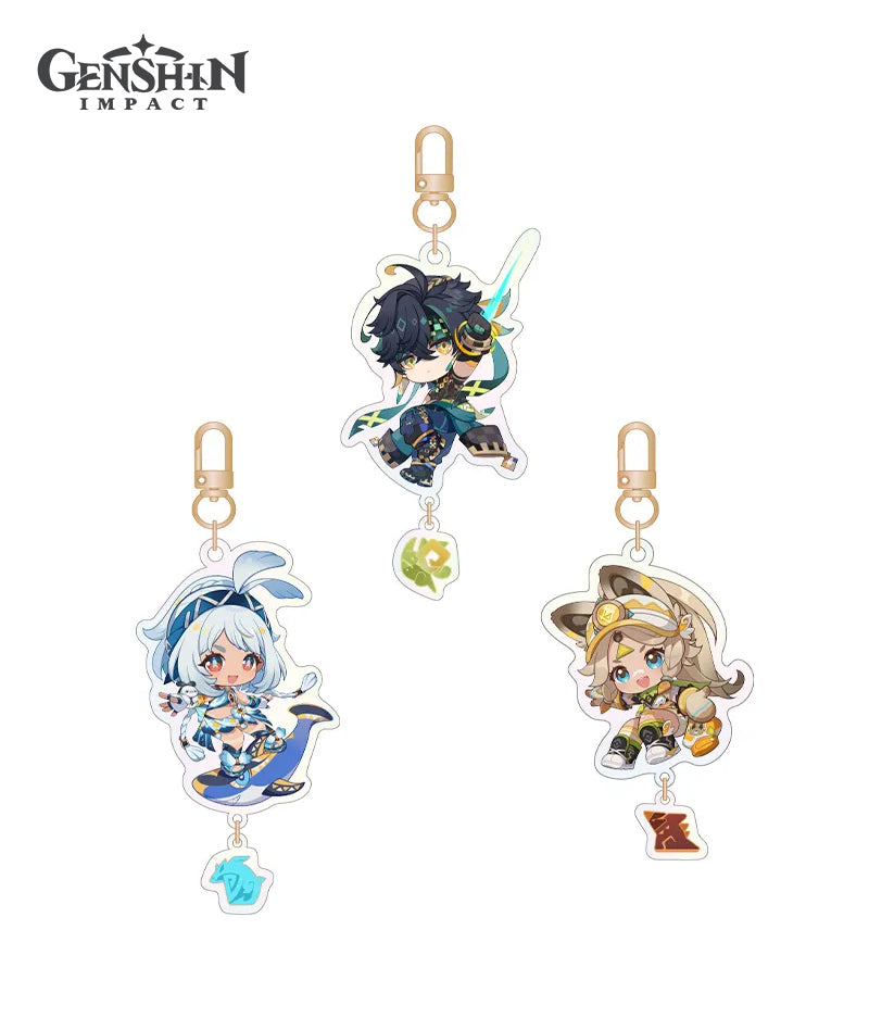[Official Merchandise] Genshin Impact Blaze to Natlan Series Chibi Character Merchandise