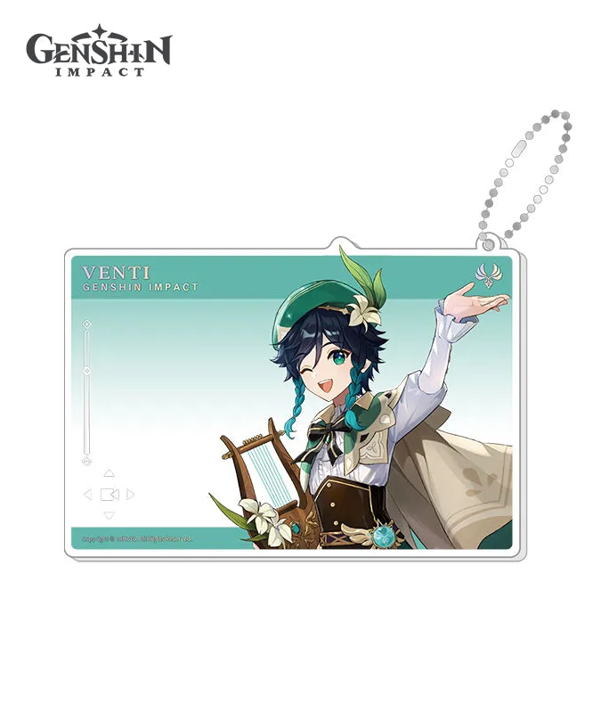 [Official Merchandise] Genshin Anniversary Series Character Acrylic Photocard