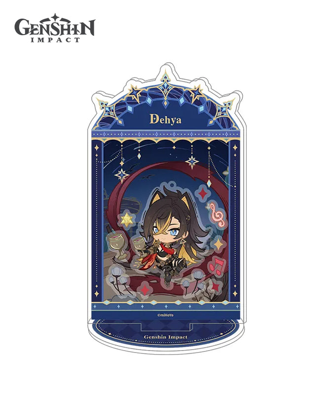 Genshin Impact Starlit Letter Character Acrylic Stand