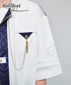 [Official Merchandise] Kamisato Ayaka Impression Clothing Short Sleeves Shirt