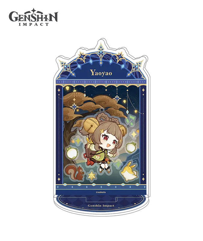 Genshin Impact Starlit Letter Character Acrylic Stand
