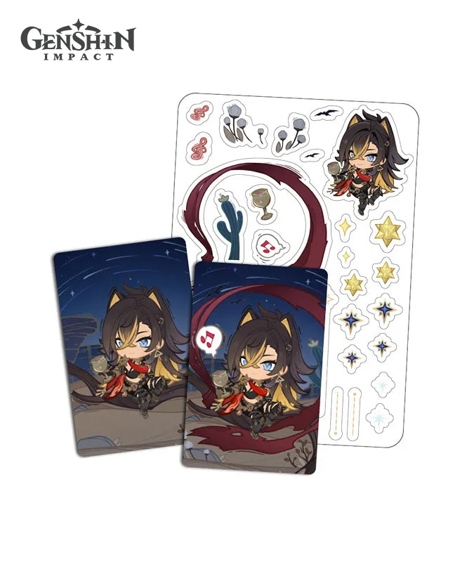 [Official Merchandise] Genshin Impact Starlit Letter Trading Card Set