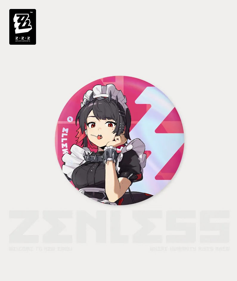 Zenless Zone Zero Temporal Frequencies Series Tinplate Badge