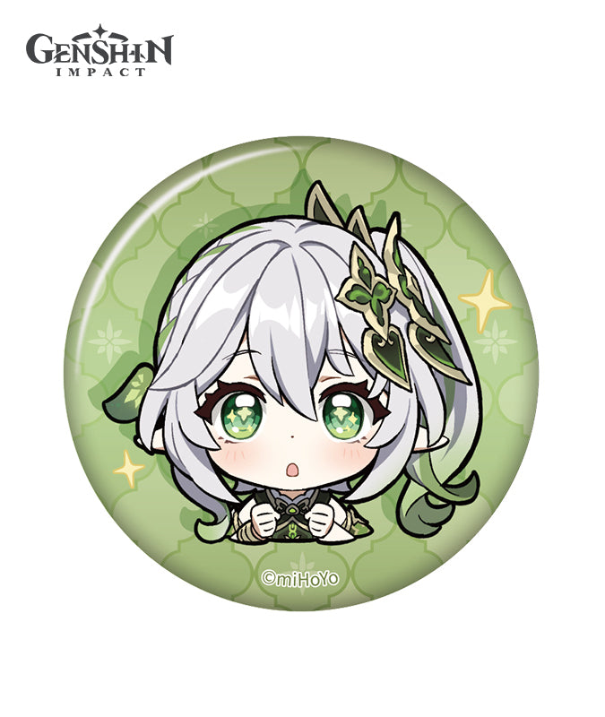 Genshin Impact Chibi Expression Sticker Badges Sumeru
