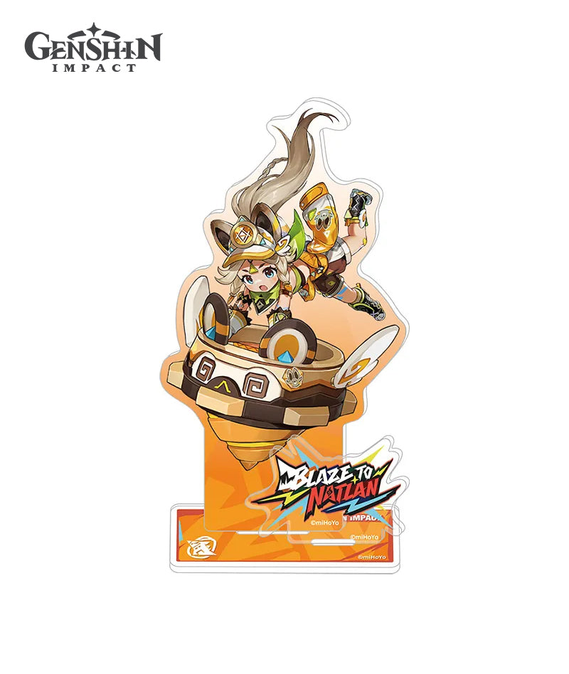 Genshin Impact Blaze to Natlan Series Badge Folder Merch