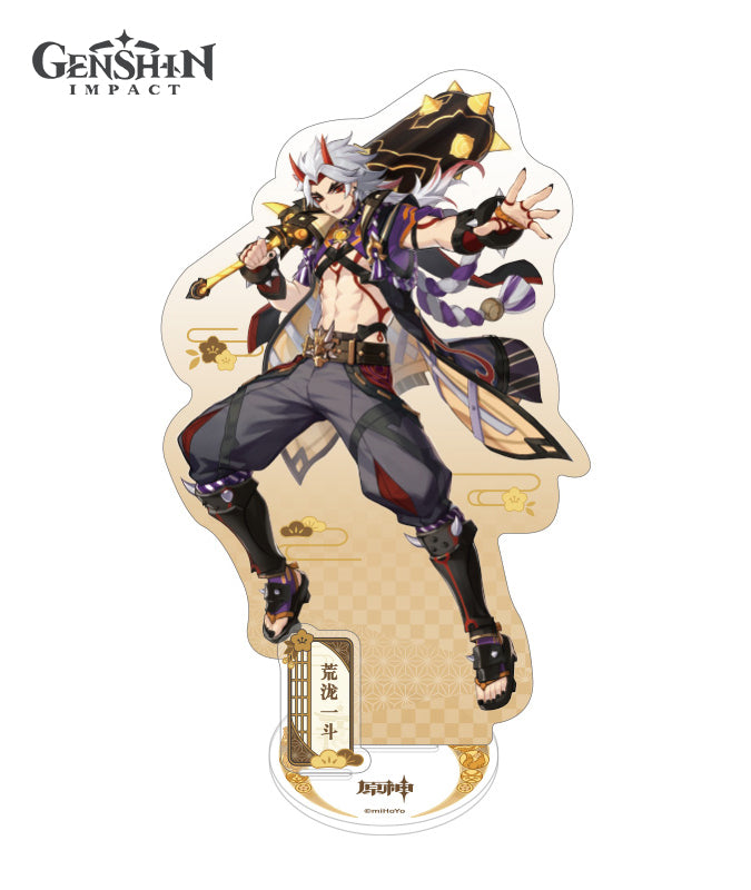 Genshin Impact Inazuma Raiden Shogun Sangonomiya Kokomi Character Acrylic Stands
