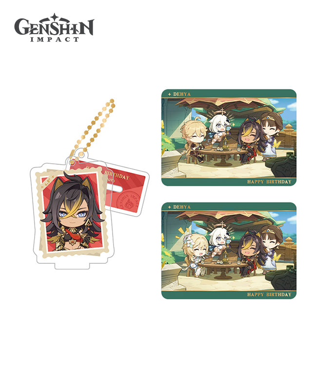 [Official Merchandise] Happy Birthday Series Character Stand Trading Cards Set