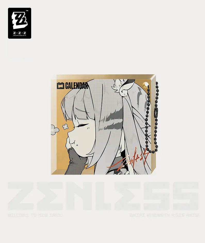 [Official Merch] Zenless Zone Zero Temporal Frequencies Series Thick Acrylic Charm