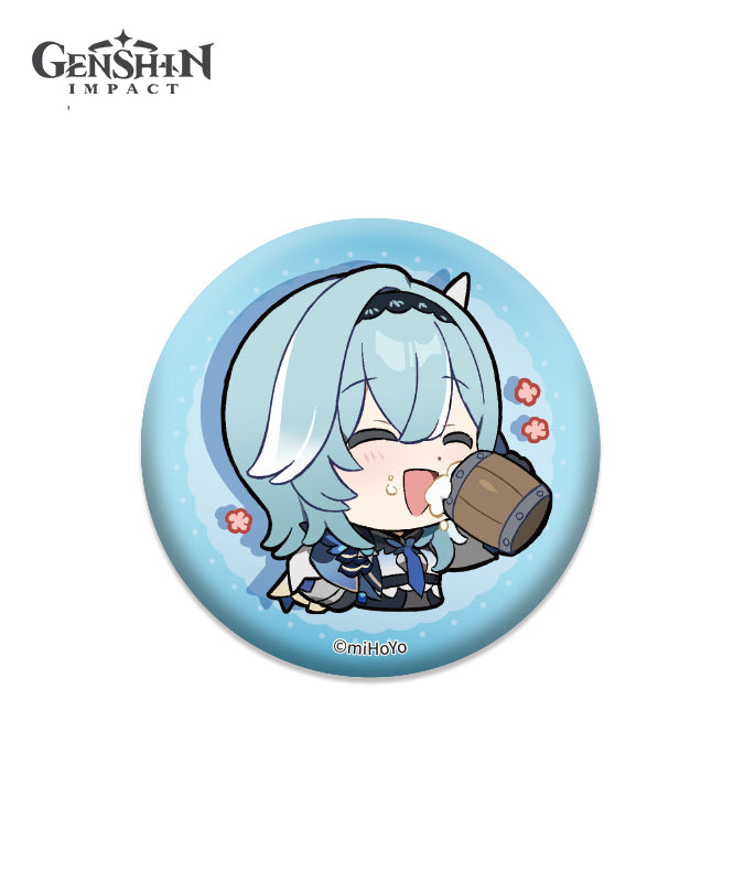 Genshin Impact Theme Chibi Expression Sticker Badges