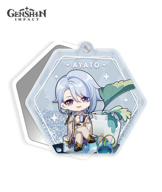 [Official Merchandise] Genshin Impact Sweet Summer Glitter Quicksand Mirror