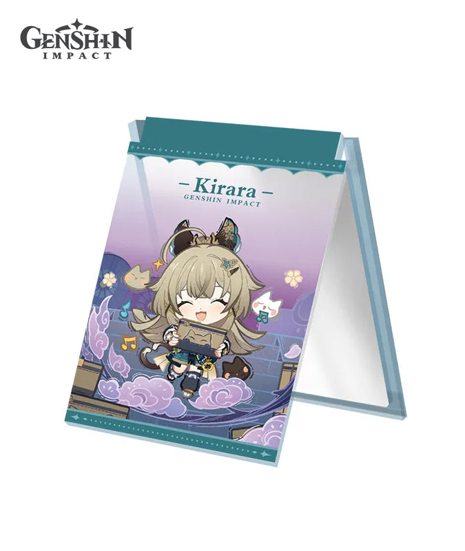 [Official Merchandise] Genshin Impact Starlit Letter Character Acrylic Folding Mirror