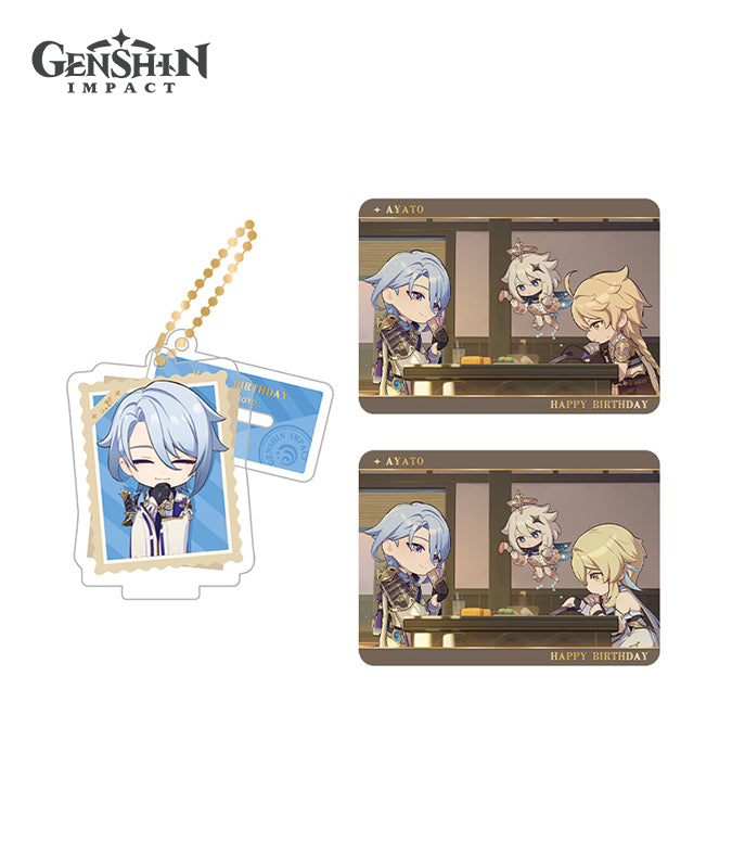 [Official Merchandise] Happy Birthday Series Character Stand Trading Cards Set