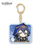 [Official Merchandise] Sumeru Chibi Character Expression Sticker Keychain