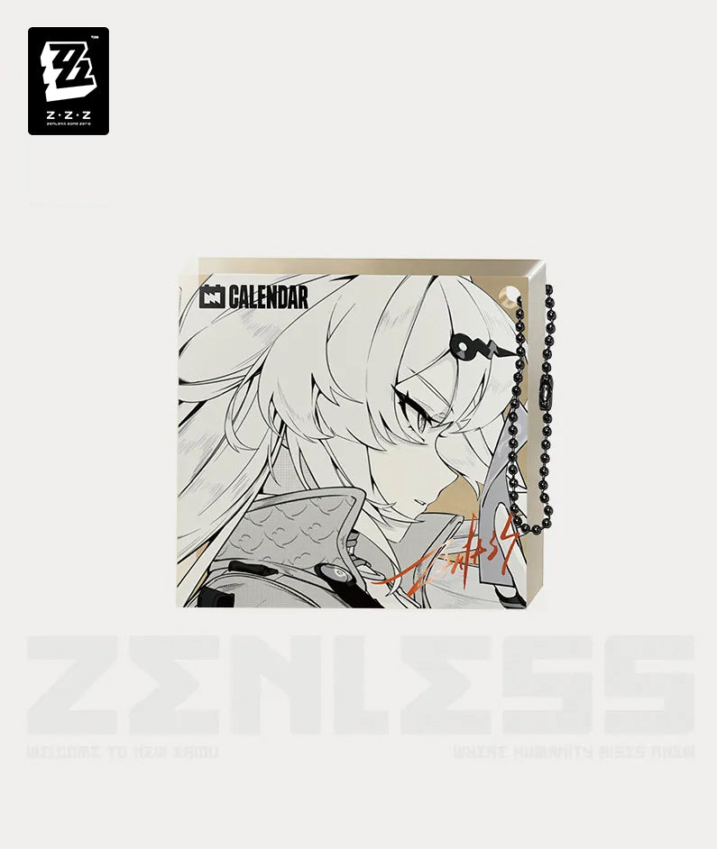 Zenless Zone Zero Temporal Frequencies Series Thick Acrylic Charm