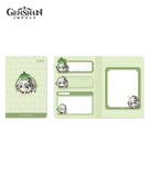 [Official Merchandise] Sumeru Chibi Character Expression Sticker Memo Notepad