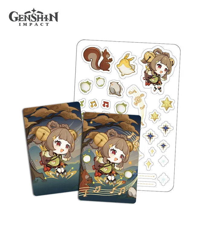 Genshin Impact Starlit Letter Trading Card Set