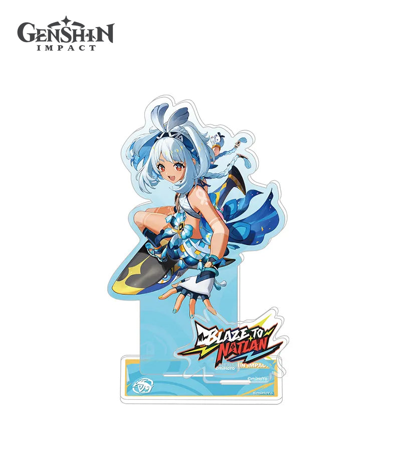 Genshin Impact Blaze to Natlan Series Badge Folder Merch