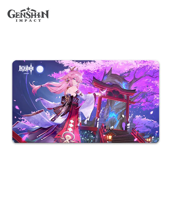 Genshin Impact Theme Mouse Pad Yae Miko Ganyu