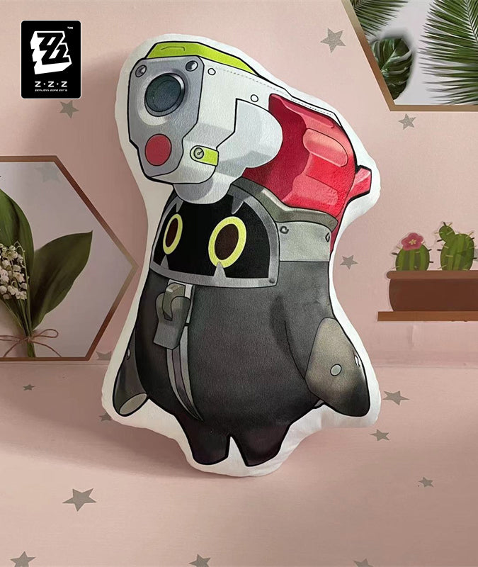 Zenless Zone Zero Bangboo Shaped Pillow Sharkboo Penguinboo Butler Plush Toys