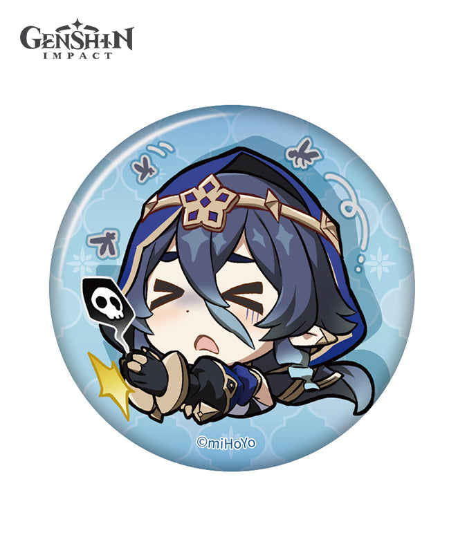 Genshin Impact Chibi Expression Sticker Badges Sumeru