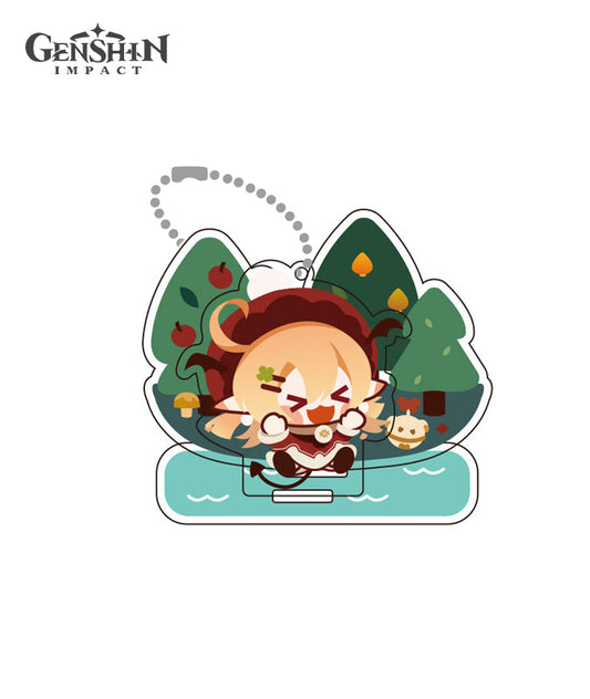 [Official Merchandise] Genshin Impact Halloween Trick Party Series:  Stand, Pin Badge, and Puzzle
