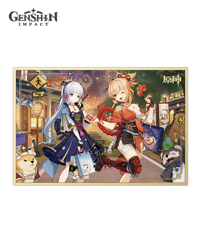 [Official Merchandise] Festival Kenangan Teyvat Event Ayaka and Yoimiya Merchandise
