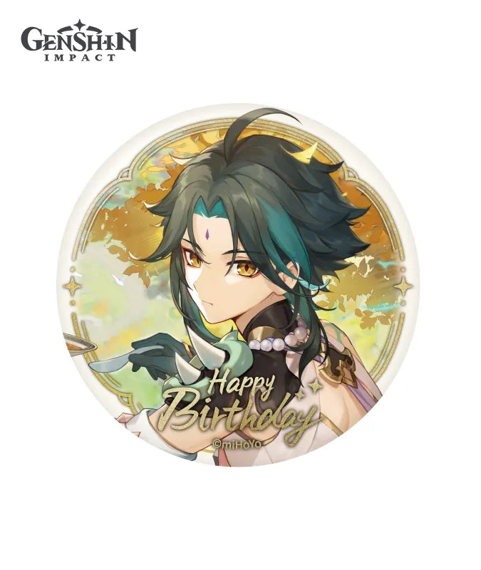 [Official Merchandise] Genshin Day of Destiny Birthday Series Character Badges