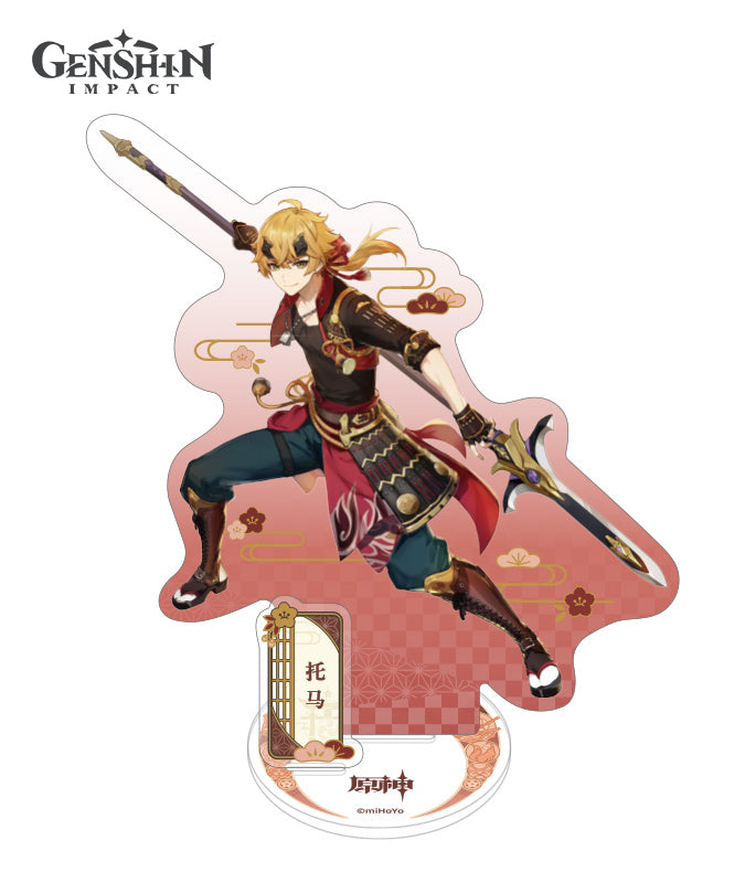 Genshin Impact Inazuma Raiden Shogun Sangonomiya Kokomi Character Acrylic Stands