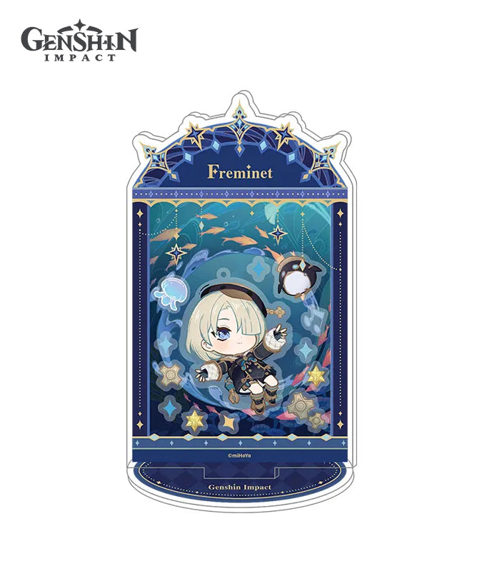 Genshin Impact Starlit Letter Character Acrylic Stand