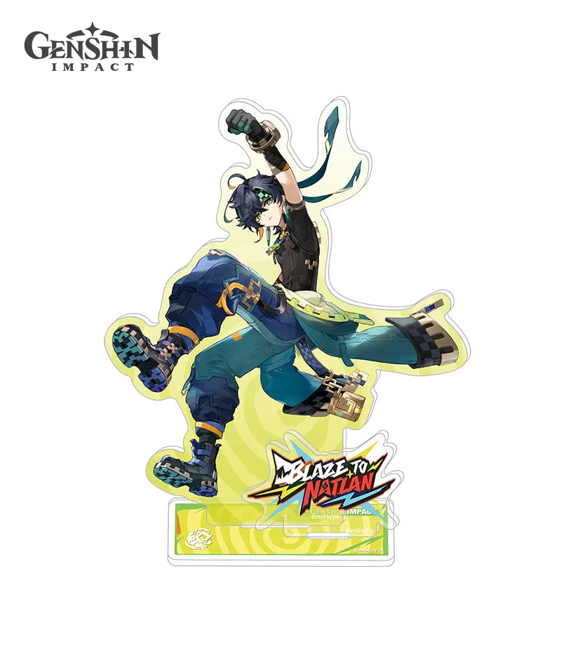 Genshin Impact Blaze to Natlan Series Badge Folder Merch