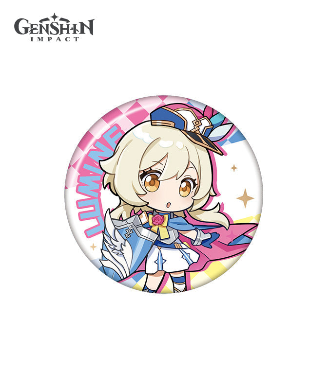 [Official Merchandise] 2023 Genshin Impact Bilibili World Event Souvenirs Badge, Pillow and Keychain