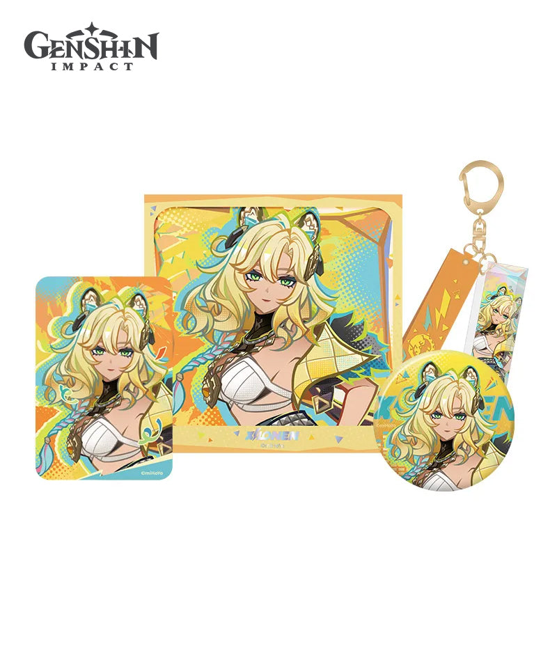 [Official Merchandise] Genshin Impact Emblem of Steadfast Valor Kinich & Xilonen Merchandise