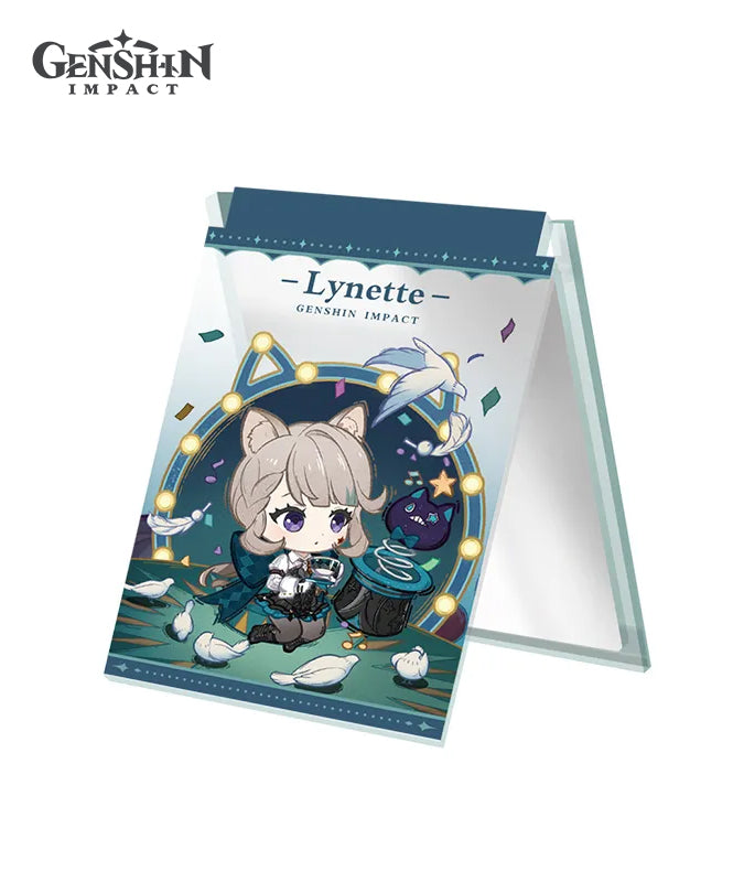 [Official Merchandise] Genshin Impact Starlit Letter Character Acrylic Folding Mirror
