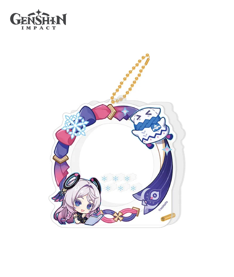 [Official Merchandise] Genshin Impact Avatar Frame Series Acrylic Badge Holders