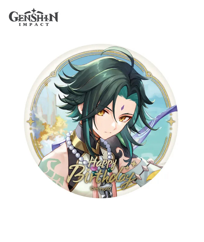 [Official Merchandise] Genshin Day of Destiny Birthday Series Character Badges