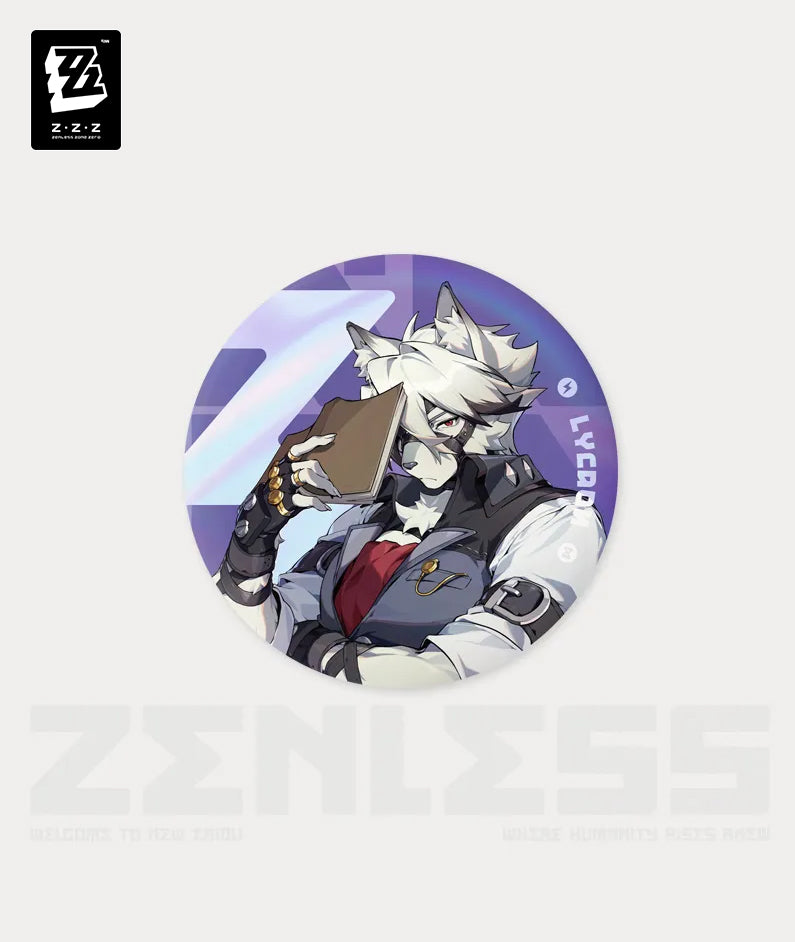 Zenless Zone Zero Temporal Frequencies Series Tinplate Badge